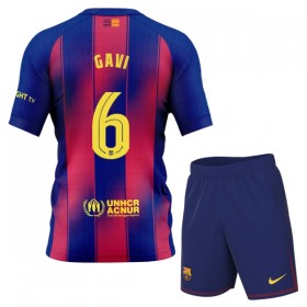 Maillot FC Barcelone Gavi 6 Enfant Domicile 2025-26